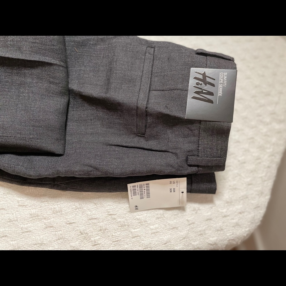 New H&M tailored and skinny trousers